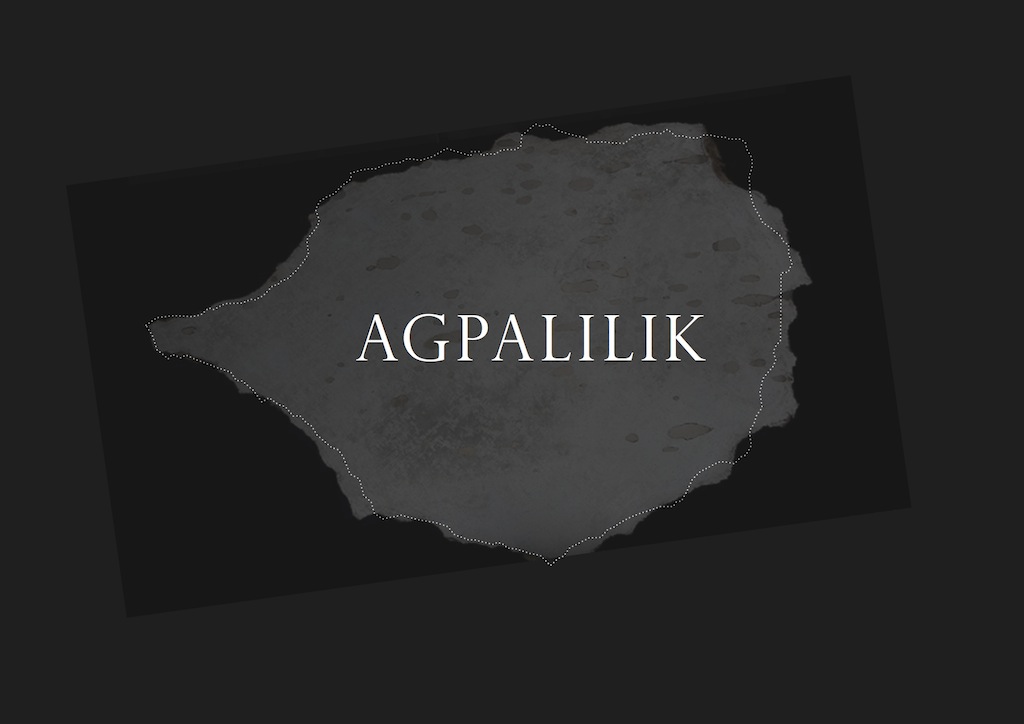 Agpalilik sculpture: project logo